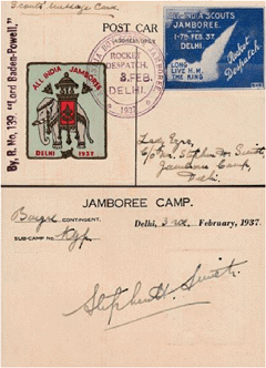 Baden-Powell Rocket Mail