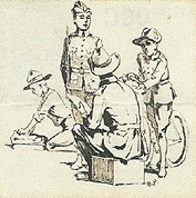 Original Sketch by Lord Robert Baden-Powell