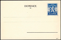 Czechoslovakia Postal Card
