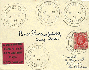 Cover with 5 strikes of Darlington Cancel